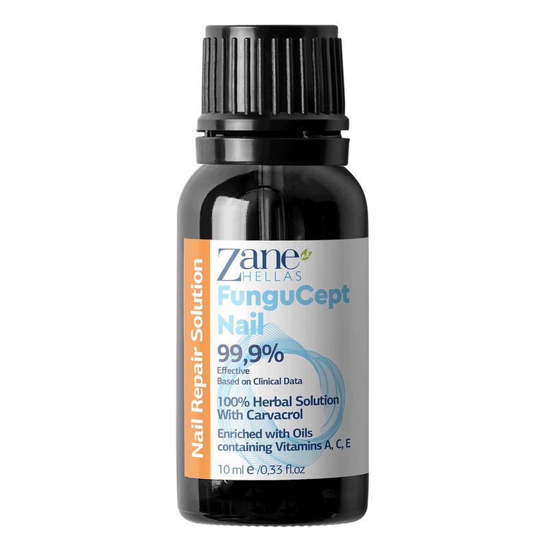 FunguCept Nail Solution - Treat Discolored, Thickened Nails | 0.33 oz (10ml)