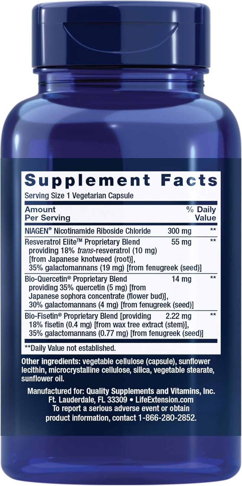NAD+ Cell Regenerator & Resveratrol Elite - Heart Health Supplement | 30 Vegetarian Capsules