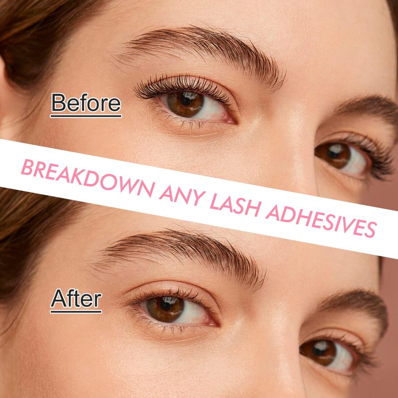 NATUHANA Cream Lash Remover for Eyelash Extensions Dissolves Powerful for Lashes Glue Remover Low Irritation for Sensitive Skin 10g