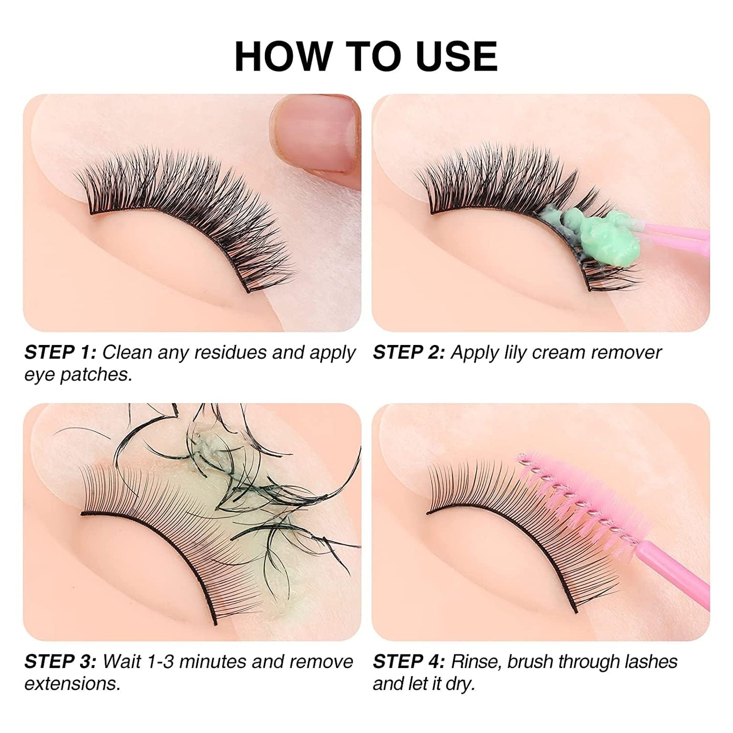 Eyelash Extension Remover Gel - Aloe Flavor | Professional Adhesive Remover for Salons, 5g