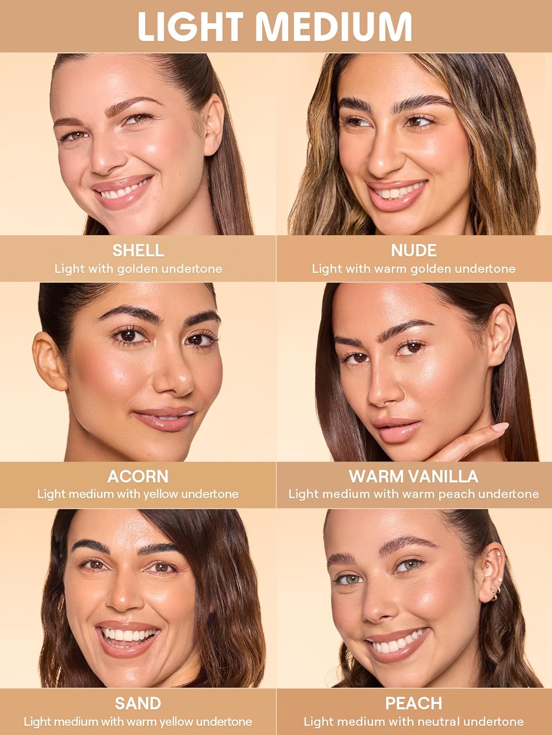 Skin Tint Foundation with SPF 20 - Light-Medium Coverage for Even Skin Tone | Acorn