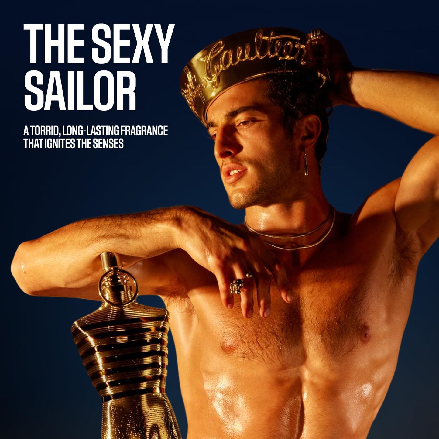 Jean Paul Gaultier Le Male Elixir Parfum - Long-Lasting Woody Aromatic Cologne for Men with Lavender & Tonka Bean | Luxury Fragrance