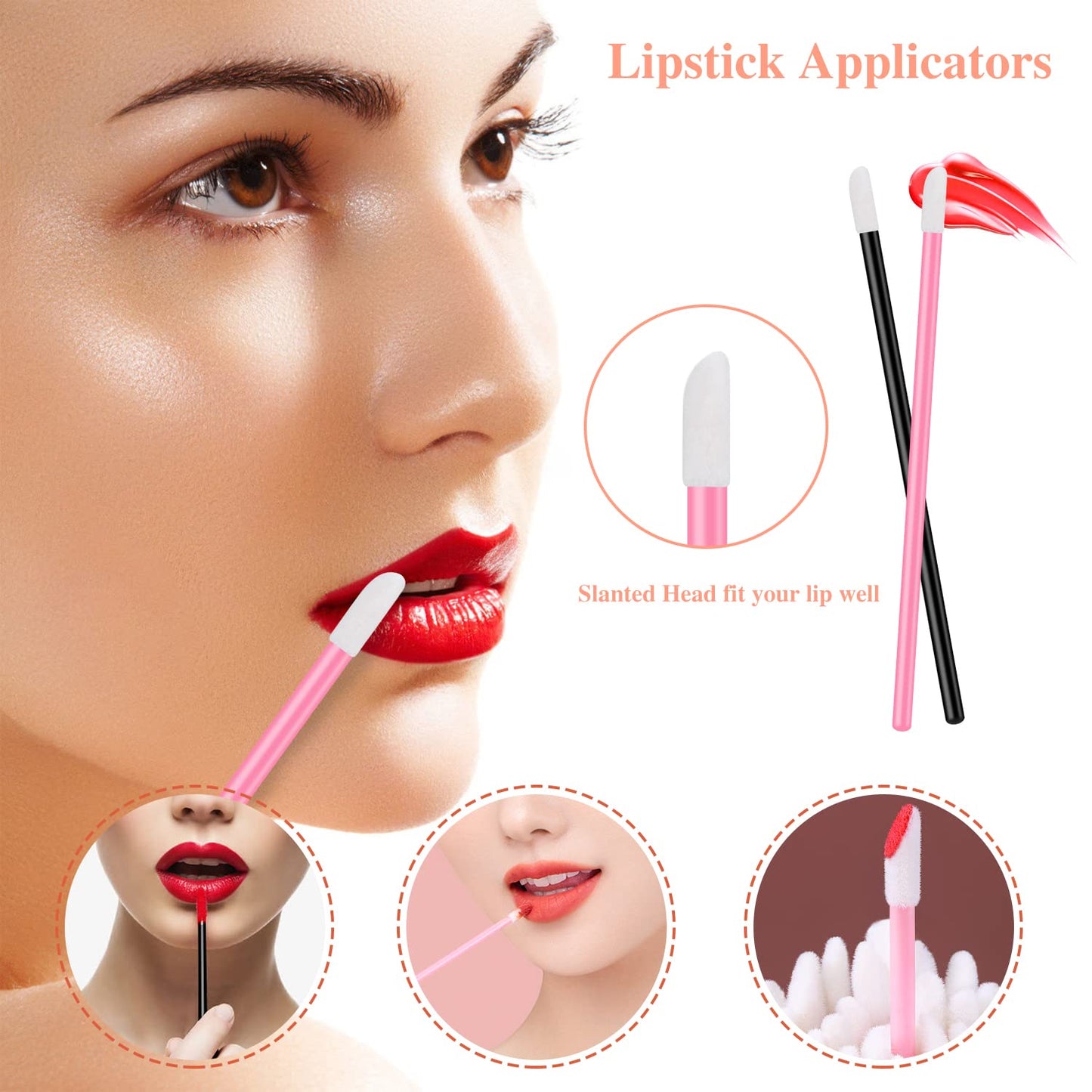 BESARME 270 PCS Disposable Makeup Applicators Tools Kit