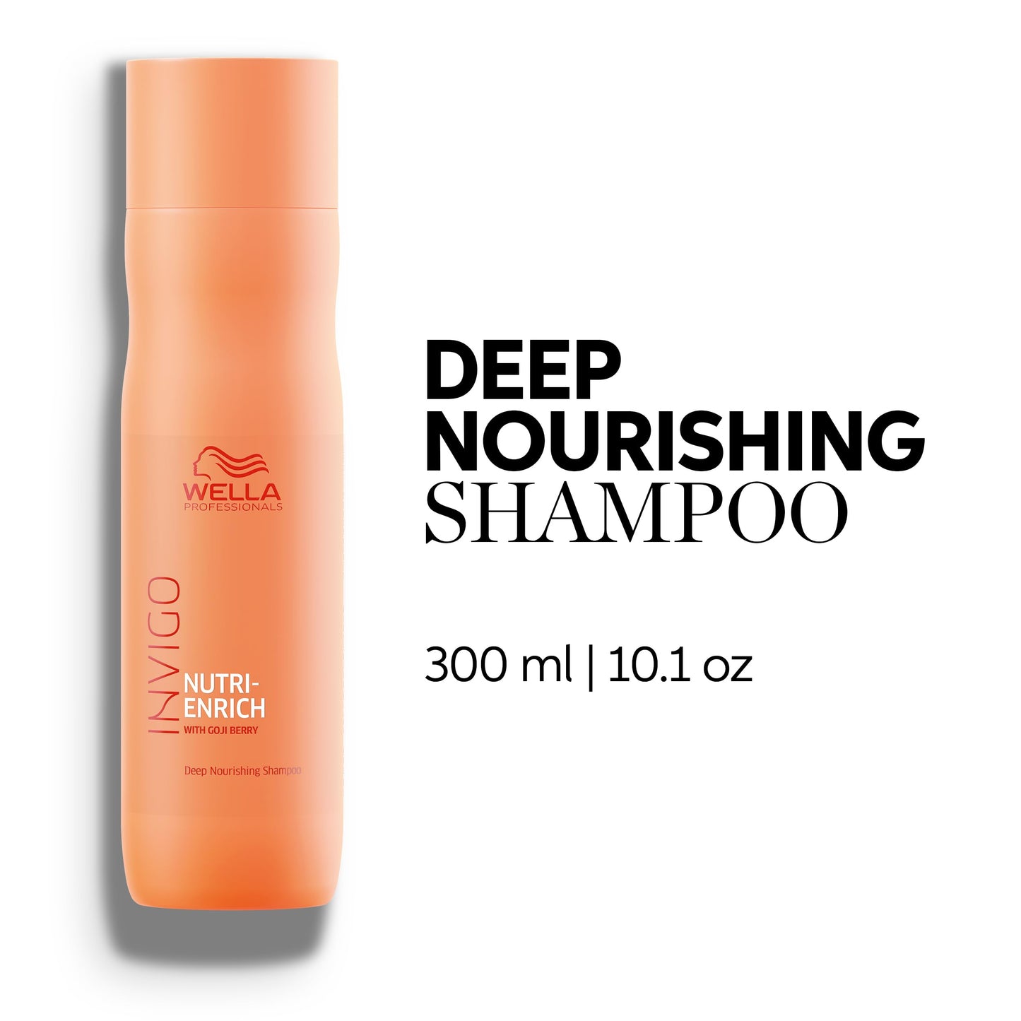 Wella Professionals Invigo Nutri-Enrich Deep Nourishing Shampoo | For Dry or Stressed Hair | 10.1 Fl Oz