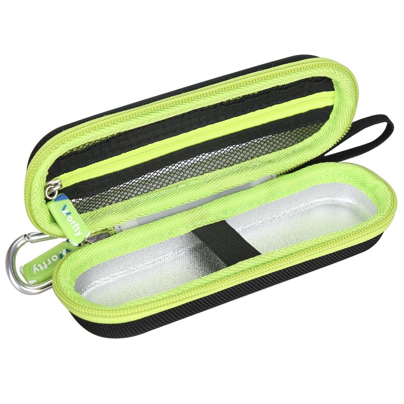 worfty Case for OneBlade Intimate Pubic & Personal Body Groomer Model QP1924/70 Trimmer, Waterproof Protective Bag for QP1924/70 Shaver (Black)
