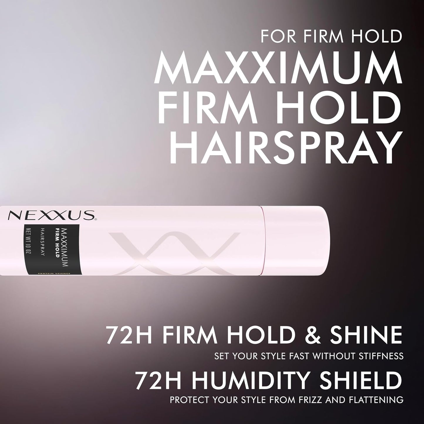 Nexxus Hairspray - Maxximum Finish Firm Hold with STYLEPROTECT Technology | 10 oz