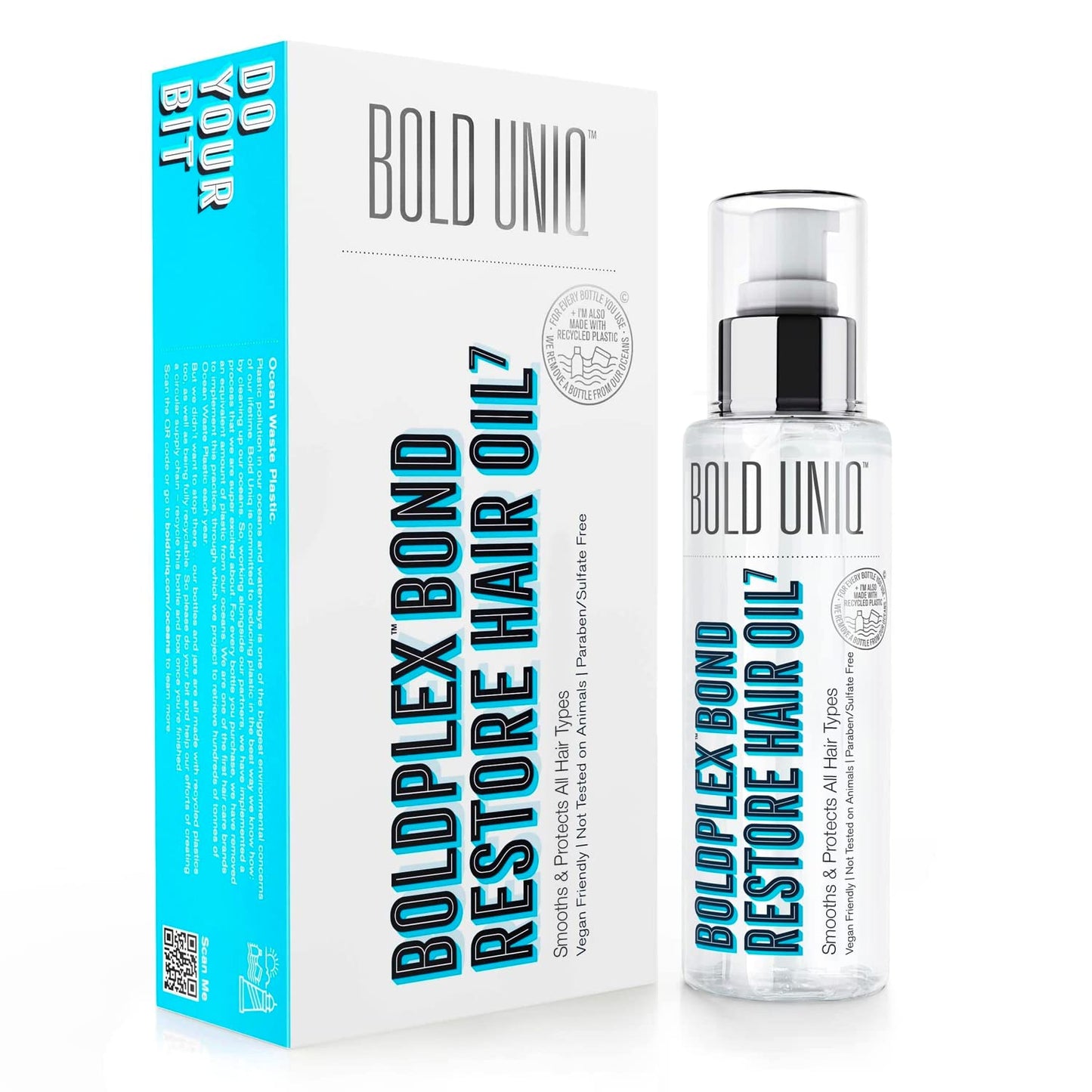Boldplex 7 Hair Oil - Nourishing Treatment for Dry, Damaged Hair | Adds Shine & Strengthens - 3.38 Fl Oz