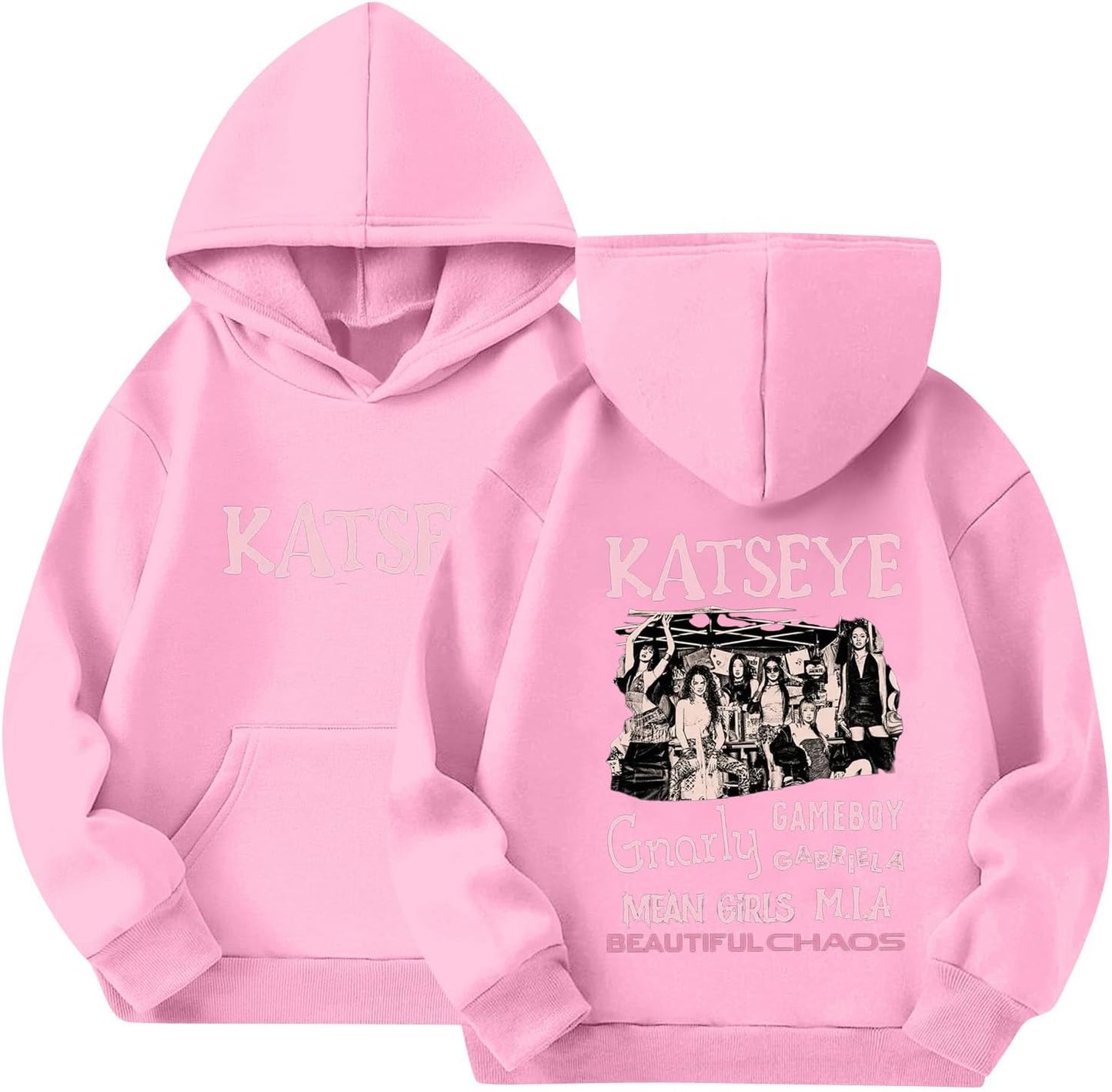 Katseye Kids Hoodie - Graphic Sweatshirt for Boys & Girls | Long Sleeve, Comfortable Fit