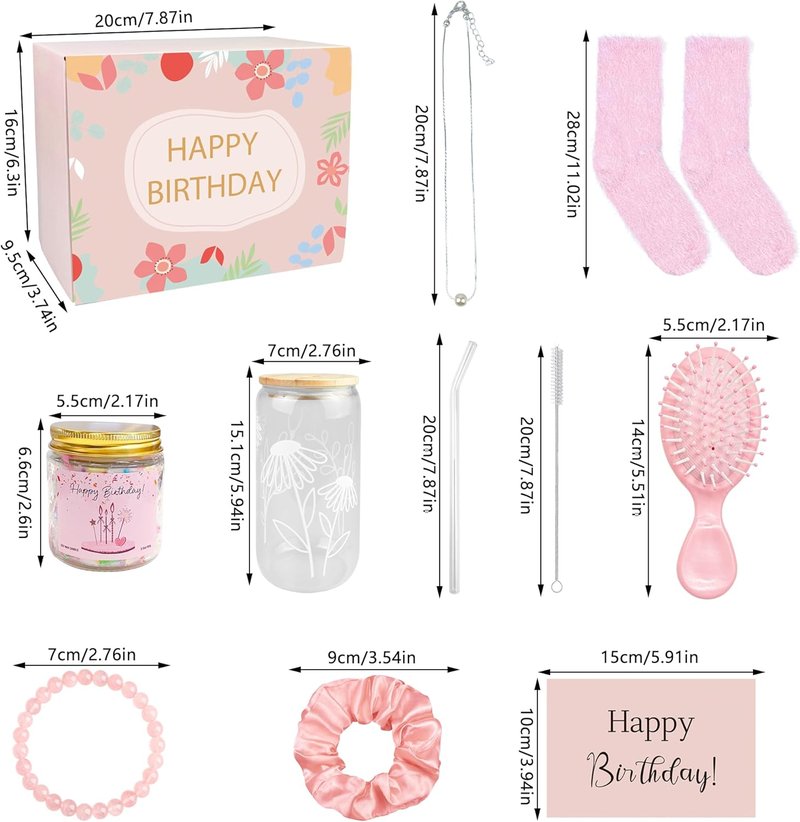 Birthday Gift Set for Teen Girls - 10 Piece Basket Collection | Perfect for Friends, Daughters, Sisters & Granddaughters