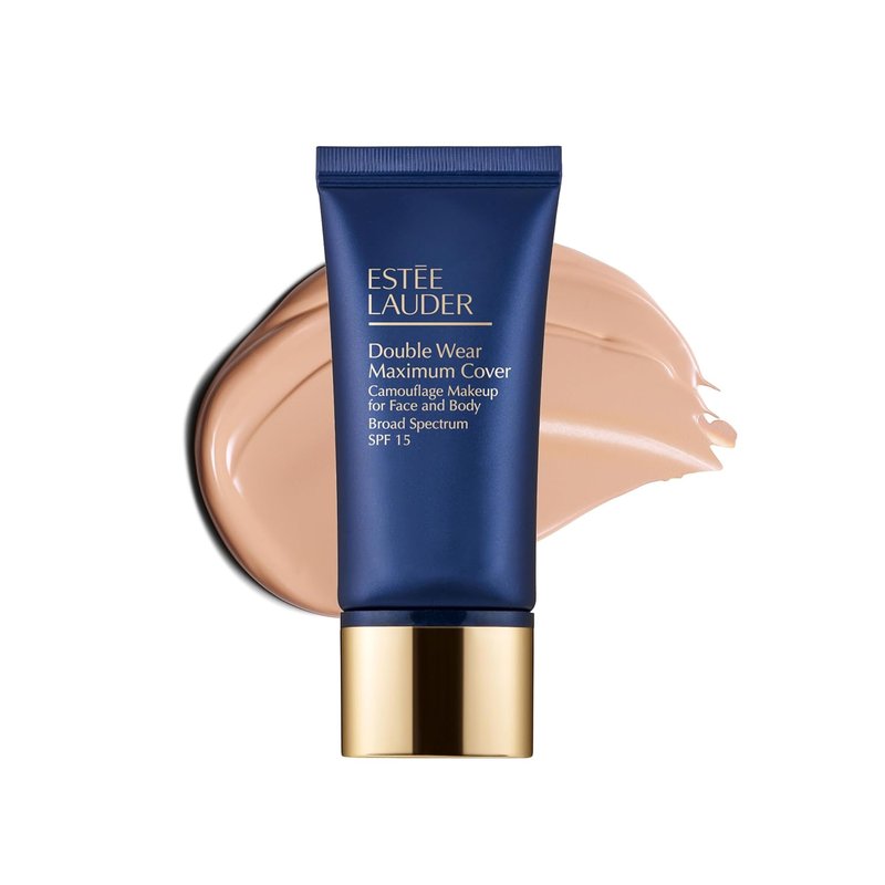 Estée Lauder Double Wear Camouflage Foundation - Full Coverage Waterproof Makeup for Face & Body | SPF 15, 1.0 Fl Oz
