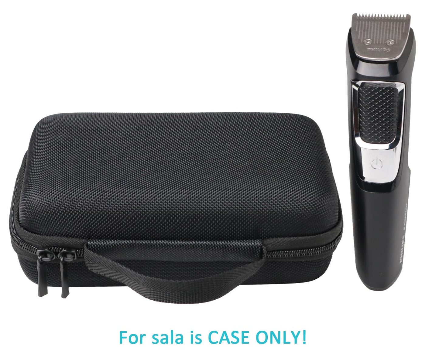 inDomit Hard Protective Travel Case Compatible with Philips Norelco Multigroom Series 3000 5000 7000 MG3750 MG5750 MG7749