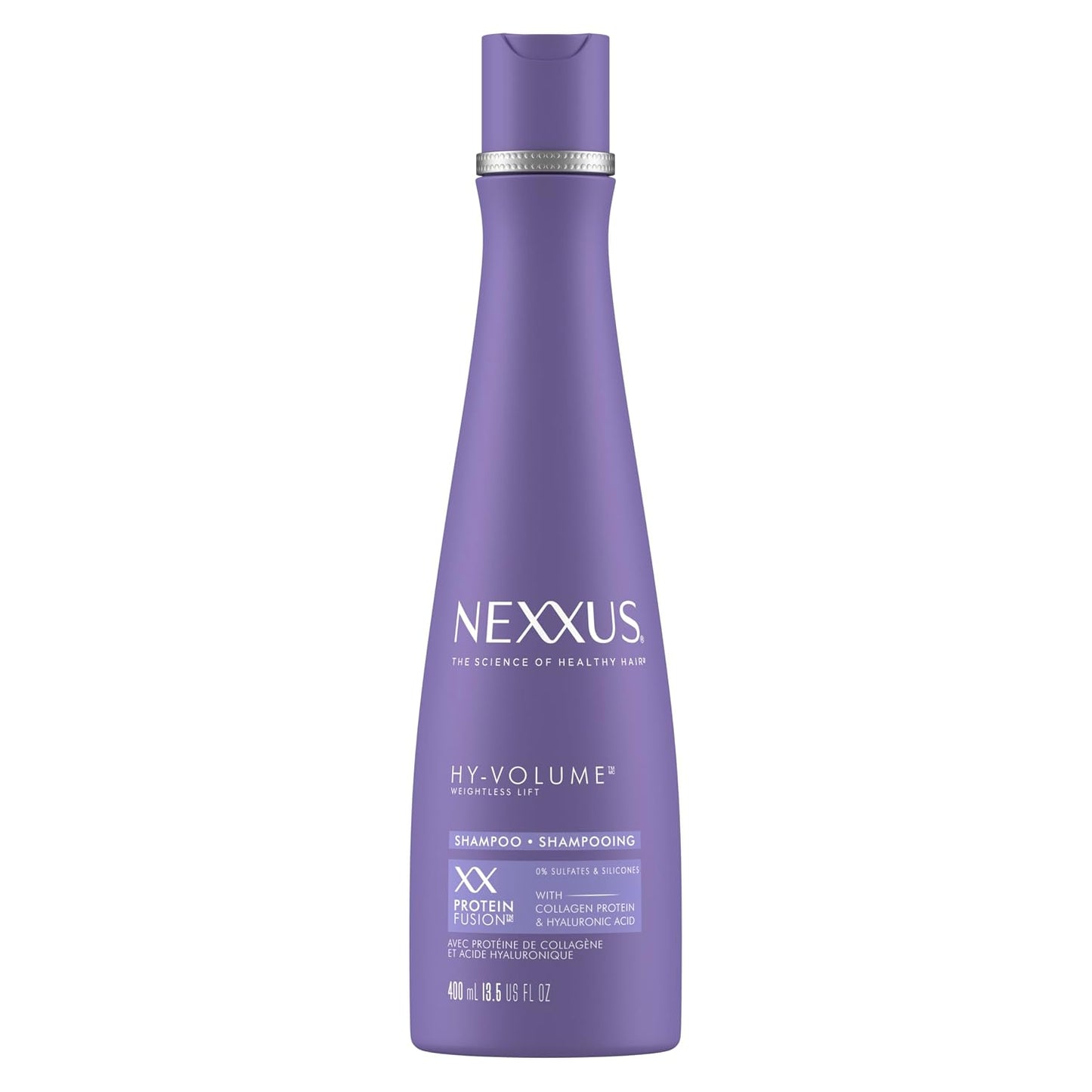 Nexxus HY-VOLUME™ Shampoo - Lift & Volume for Flat Hair | 13.5 oz with Hyaluronic Acid