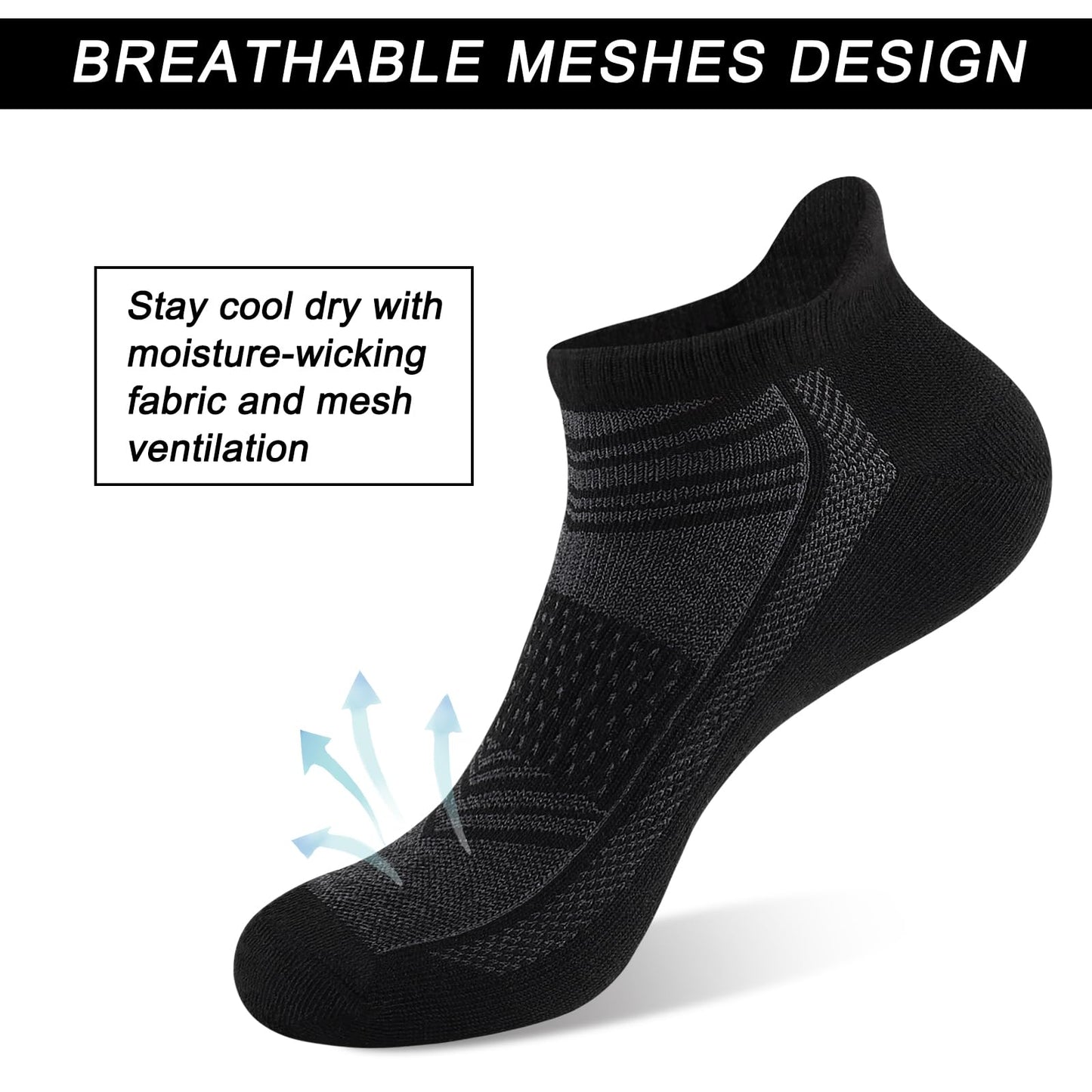 shnn 14 Pairs Mens/Womens Ankle Socks Thin Breathable Casual Low Cut Socks For Men/Women With Heel Tab