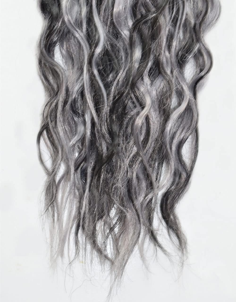 24 26 28 Inch P4/Grey Highlight Bundles Human Hair Deep Wave 3 Bundles 100 Grams/Bundle 10A Grade Unprocessed Brazilian Virgin Hairs Grey Bundles Weaves Hair Extensions For Women