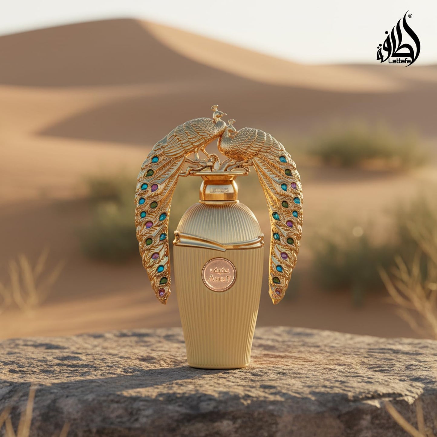 Lattafa Afeef Unisex Eau de Parfum Spray - 3.4 Ounce | Long-Lasting Fragrance