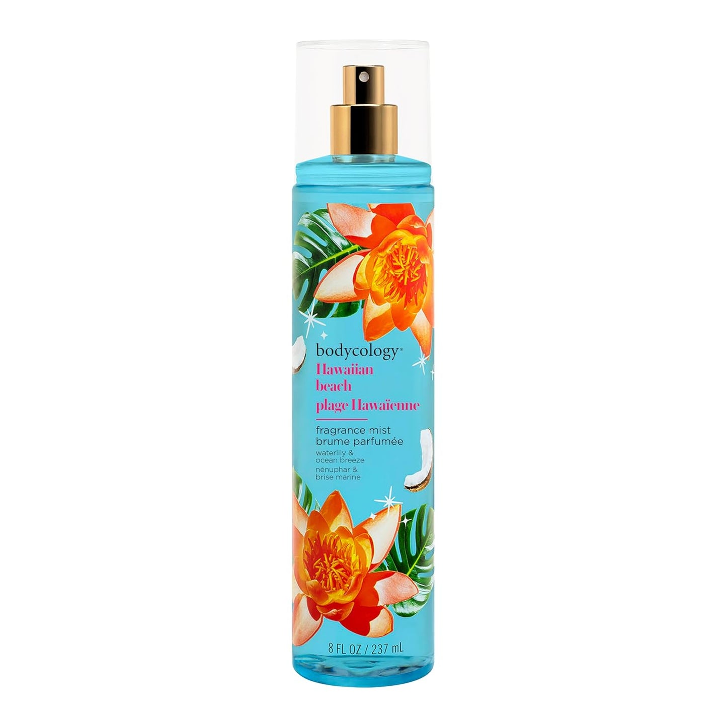 Long-Lasting Hawaiian Beach Body Mist - 8 Fl Oz | Refreshing Fragrance