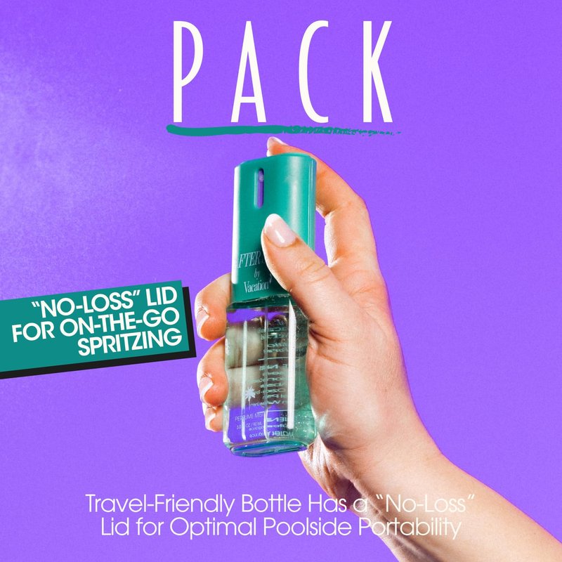 Vacation After Sun Body Mist - Aloe Vera & Cucumber Water Scent | Travel Size 3 fl oz
