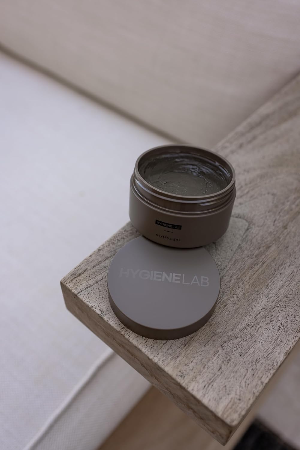 Men's Hair Gel - EWG Verified, Strong Hold, Matte Finish | Weightless Texture, Sandalwood Scent, Non-Toxic Formula