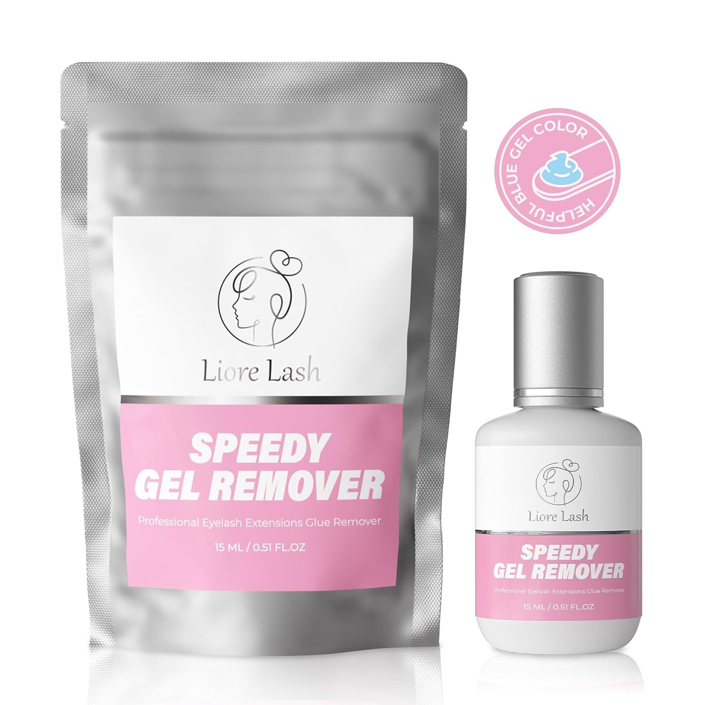 Speedy Gel Remover for Lash Extensions - GBL Free Debonder | Fast 60 Sec Dissolution Time