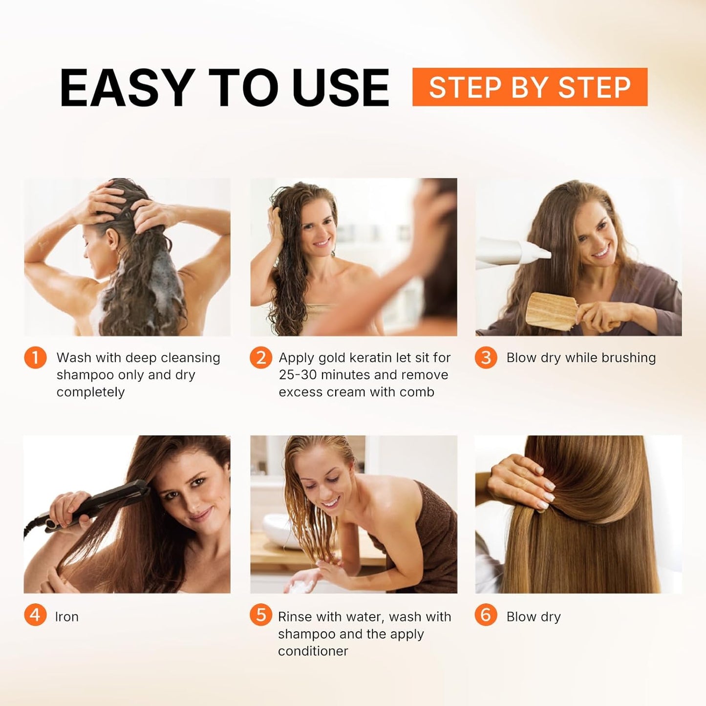 Maca Essence Hair Treatment Kit - Professional Keratin Straightening for Softer, Shinier Hair | 12 Weeks Home Use, All Hair Types