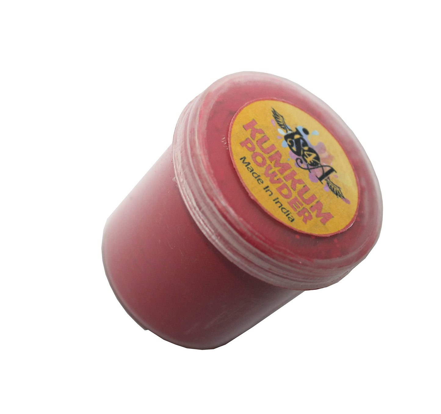 IS4A Pure Indian Dark Red kumkum Powder (Sindoor, kumkuma, Kum Kum) For Pooja, Makeup And Other Hindu Rituals