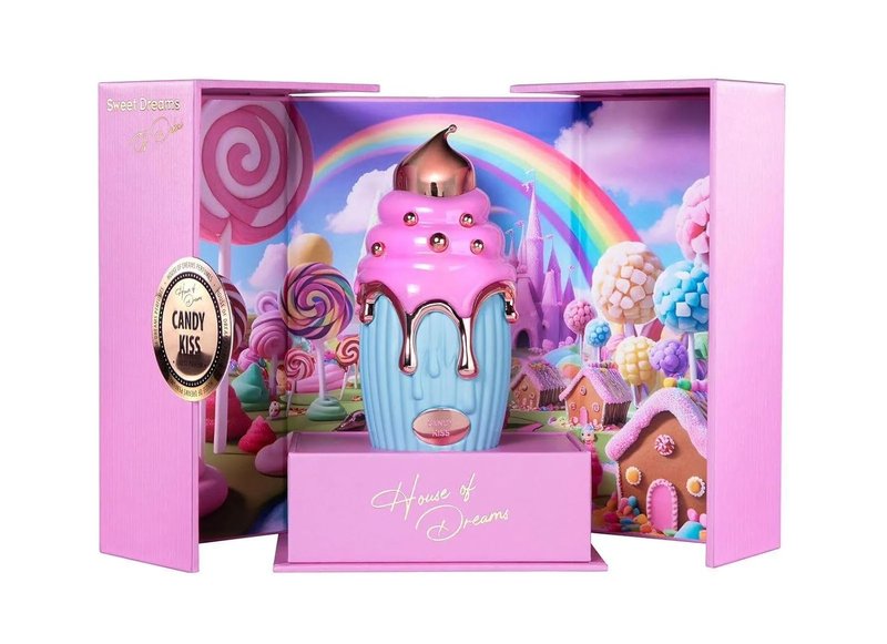 Candy Kiss Eau de Parfum | Long-Lasting Sweet Gourmand Fragrance for Women - 100ml, Fruity Berry Scent