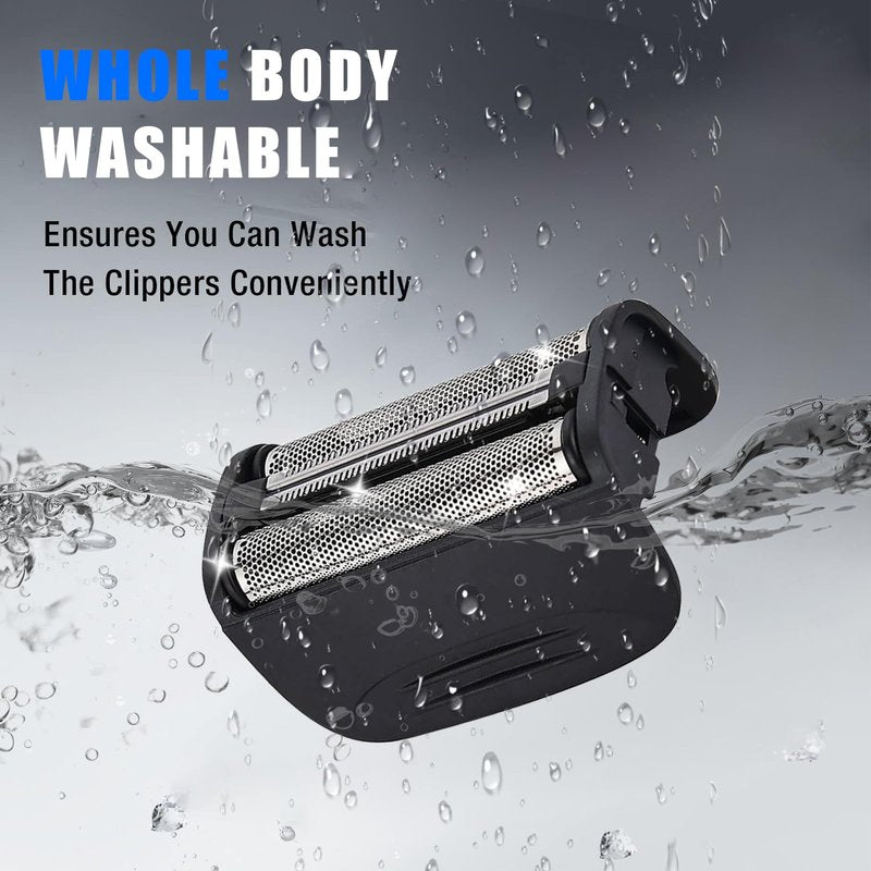 1PCS Shaver Replacement Foil Compatible with Remington PF7400, PF7500, and PF7600 Foil Shavers，Black