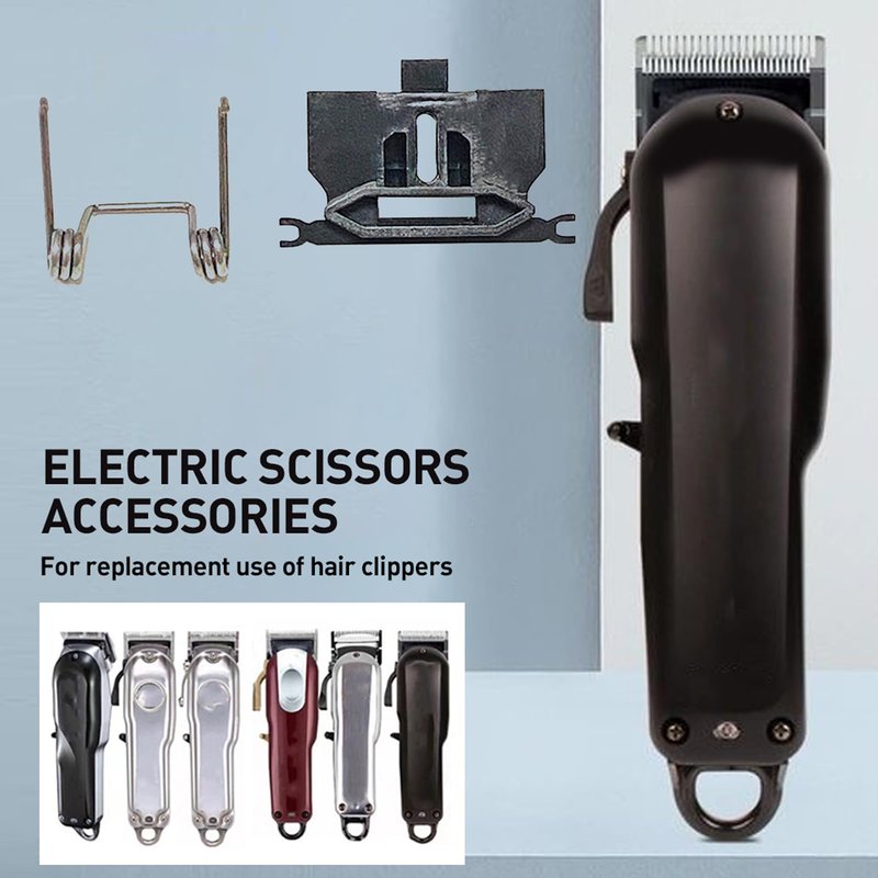 Hair Clippers Spring Tension & Cam Follower Swing Head for WAHL Magic Clip 8148/8504/8591/1919 Repair Part (Cam Follower & Double Torsion Spring)
