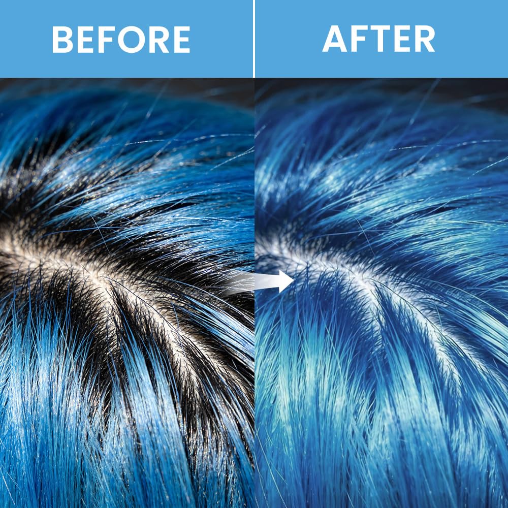 Temporary Blue Hair Spray - 1-Day Hair Color for Kids & Adults | Fast-Drying, Non-Sticky, Washable 4.06 Fl Oz