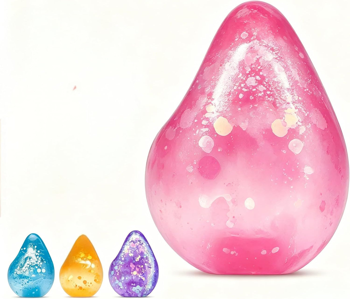 Fidget Toys - Squishy Stress Relief Cube for Anxiety | Pink Sensory Ball for Kids with Autism
