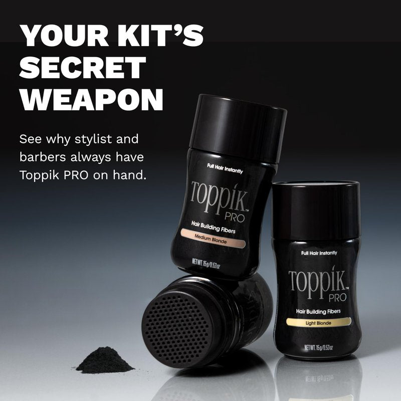 TOPPIK HAIR BUILDING FIBERS PRO DARK BROWN 12/28G