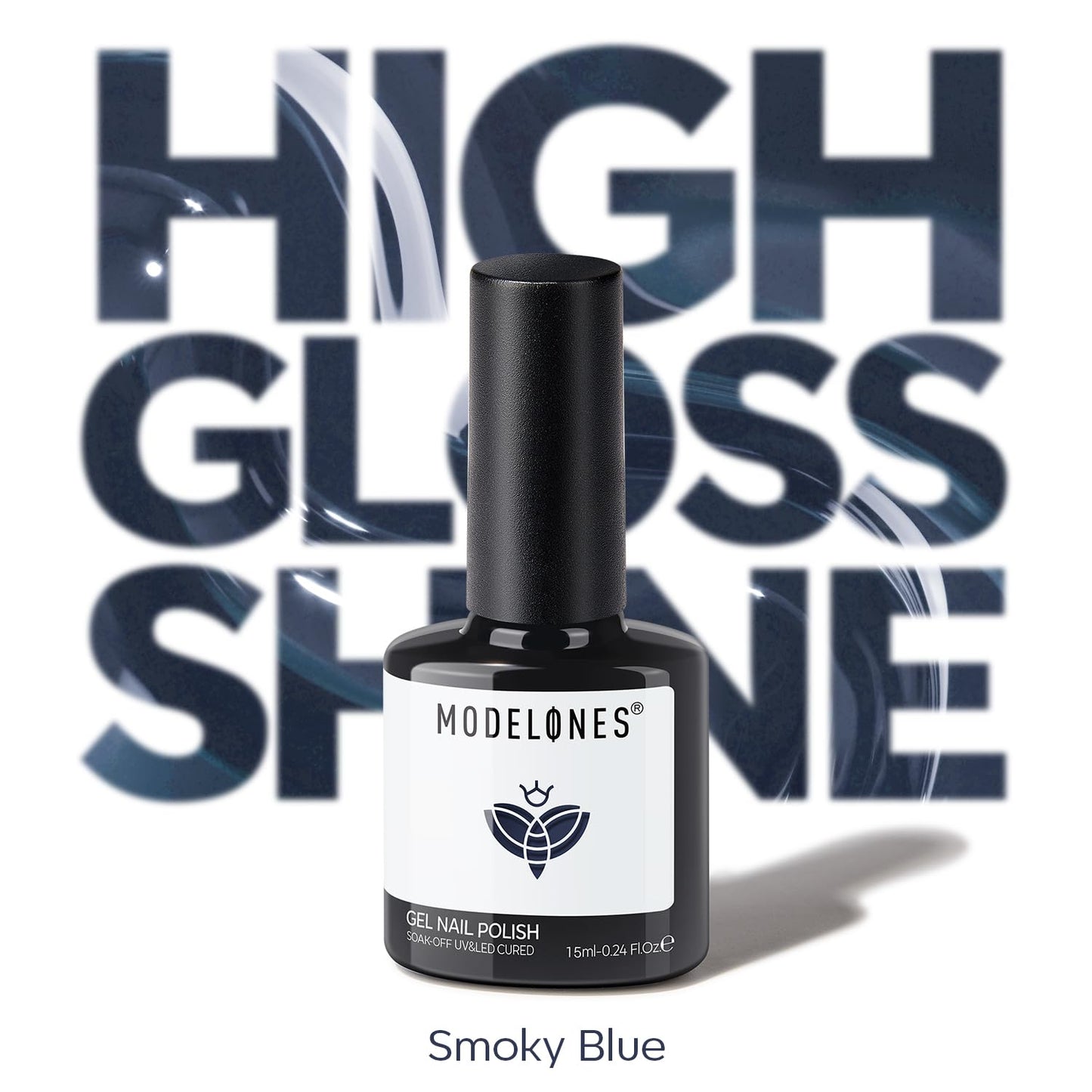 Blue Gel Nail Polish - Navy Dark Blue Soak Off for DIY Nail Art | 15ML