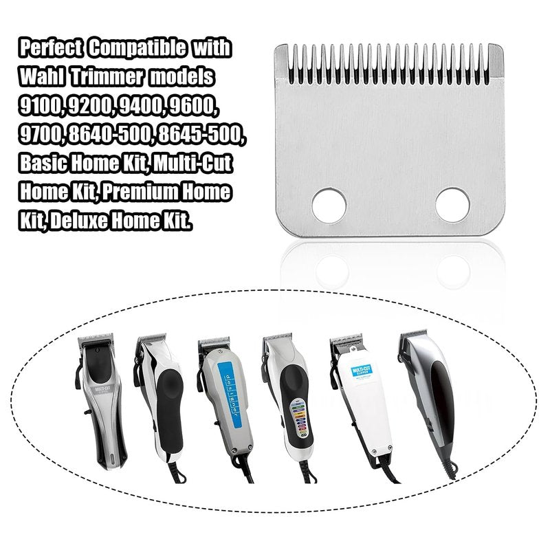 Replacement Clipper 1045 Blades Compatible with Wahl Trimmers 9100, 9200, 9400, 9600, 9700, 8640-500, 8645-500, 8643-500, M/C, S/C