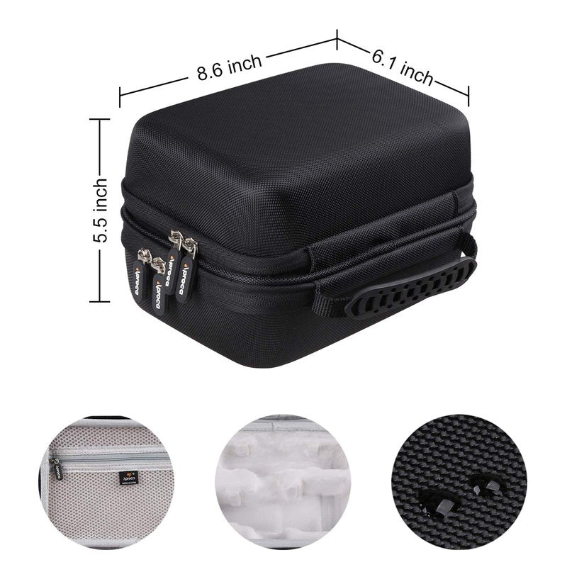 Aproca Case Compatible with Andis 75020 Professional Cordless Fade Combo Envy Li Clipper & Slimline Li Trimmer, Portable Storage Bag for Accessories (Case Only)