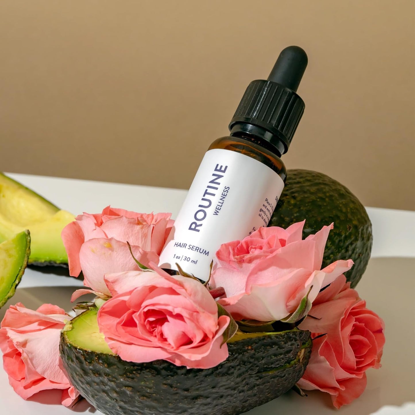 Routine Wellness Hair Oil for Thinning Hair - Rosemary & Argan Oils for Frizz Control & Healthy Shine | Nourishing Scalp Treatment