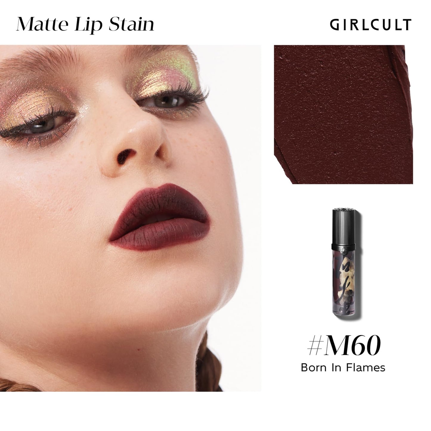 GIRLCULT 5-in-1 Makeup Gift Set – Playful All-in-One Makeup Kit with Eyeshadow Quad, Cream Blush, Matte Lip Stains & Hand Mirror, Pigmented & Blendable, Valentine’s Day & Holiday Beauty Gift