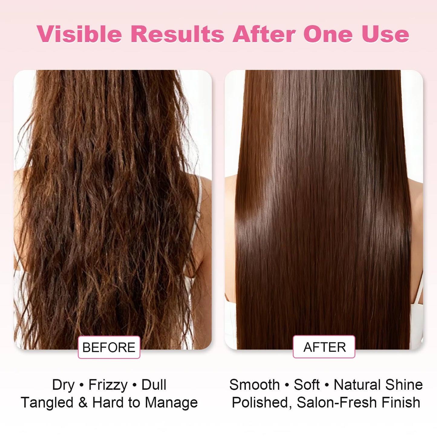 Oivolii Human Hair Wig Care Oil Spray – Professional Anti Frizz Serum, Lightweight Shine & Smoothing Hair Oil, Detangler & Heat Protectant for Real Hair Wigs & Extensions