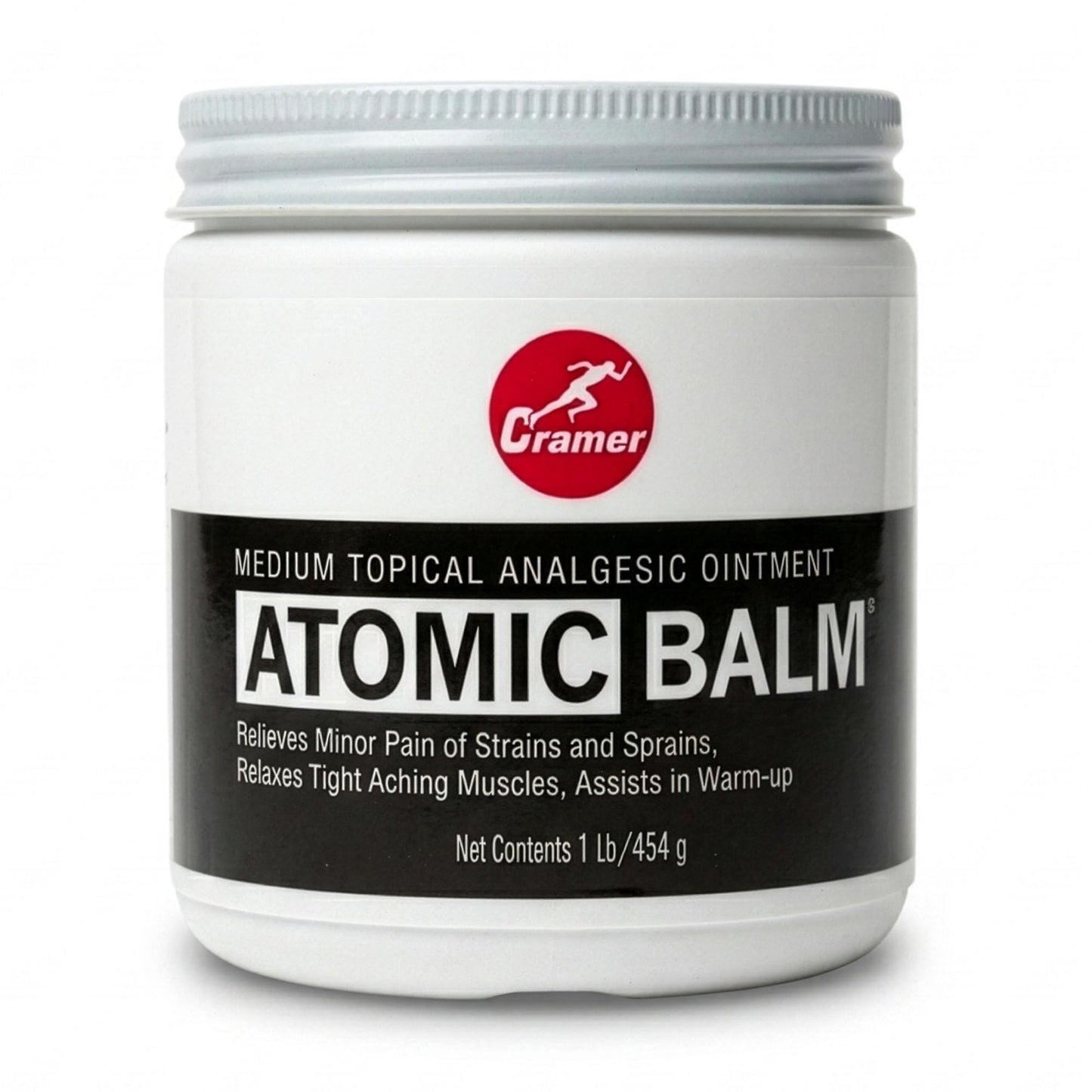 Cramer Atomic Balm, Medium Strength Warming Pain Reliever for Relieving Minor Pain From Strains & Sprains, Relaxing Tight Muscles, & Assisting in Warm-Up for Athletes, Relieve Joint & Arthritis Pain