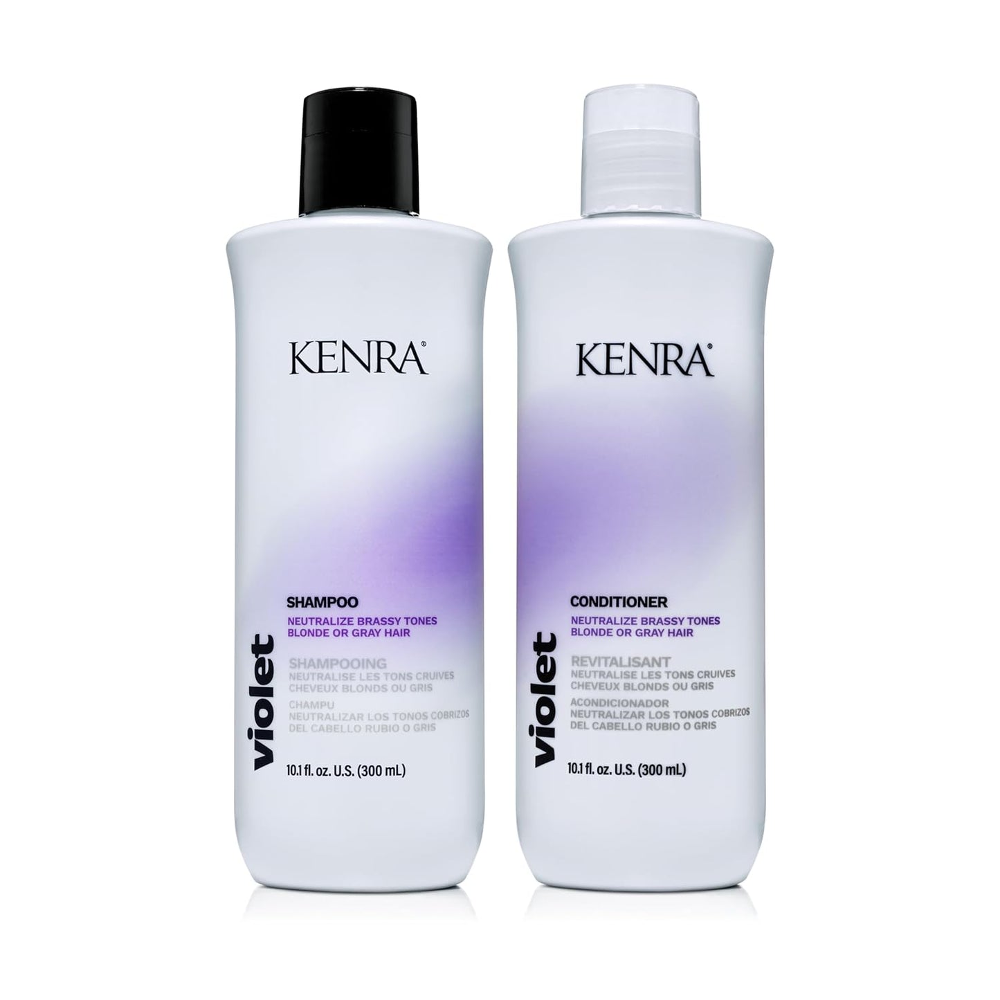 Kenra Violet Shampoo - Purple Pigment for Brassy Tones | Moisturizes Processed Hair | Color Safe