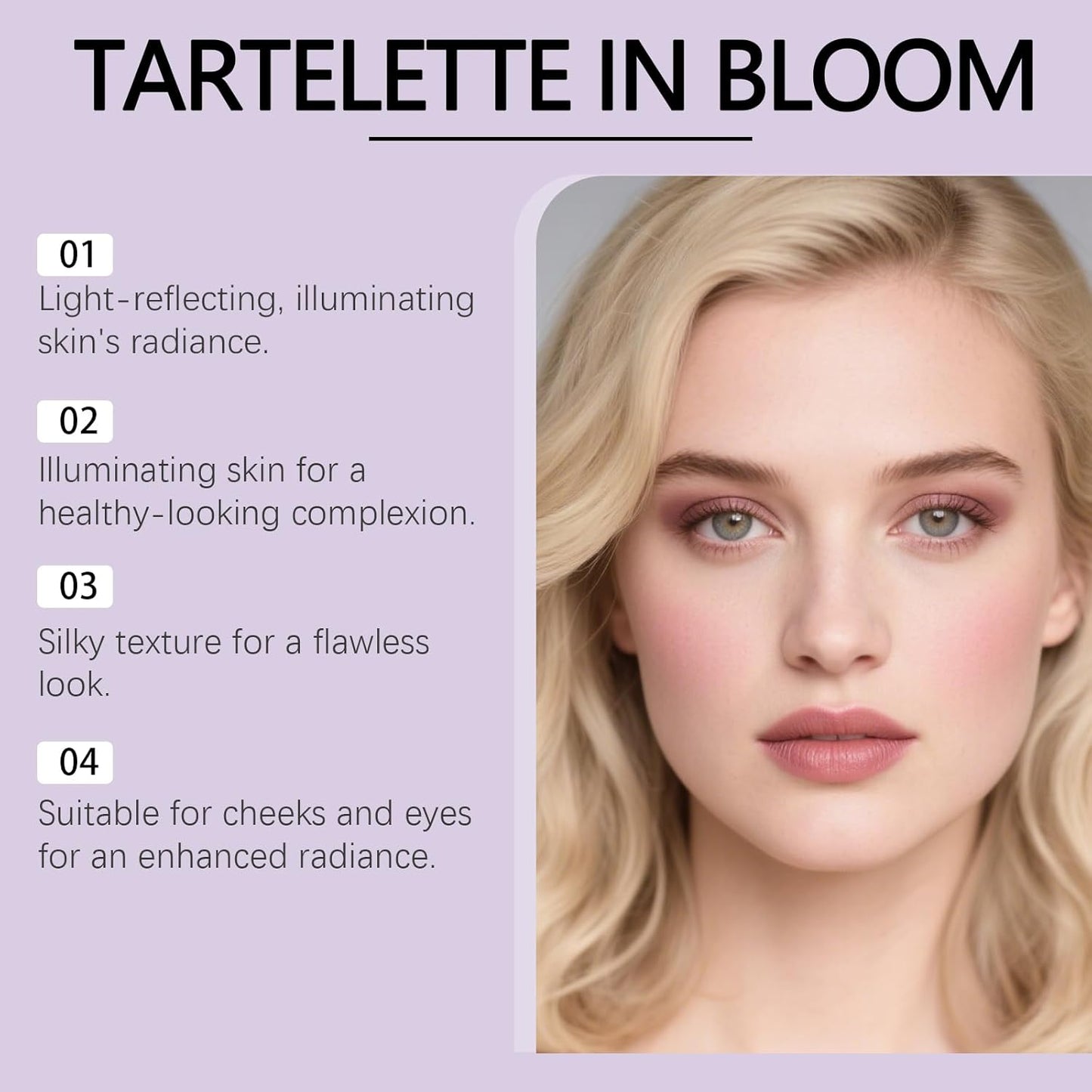 Eye & Cheek Palette - Multifunctional Eyeshadow and Highlighter Kit | Shimmer Glow Contour Powder for Natural Radiance