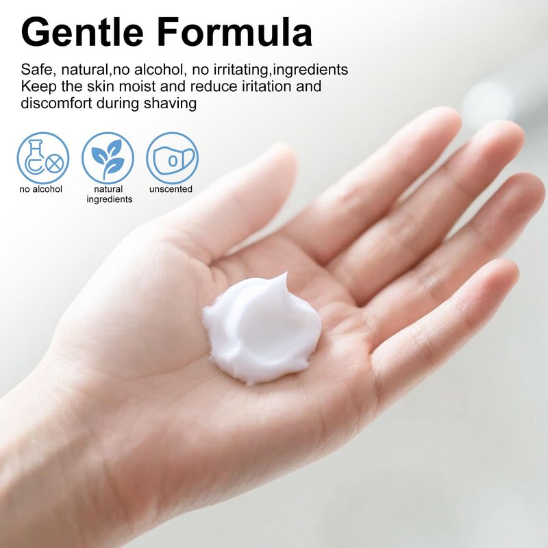 Travel Shaving Cream Bulk for Men 8ml/0.28fl oz,Disposable Shaving Cream in Bulk Individual Travel Shave Cream for Hotel Homeless Charity Home Nursing(Unscented,Pack of 400)