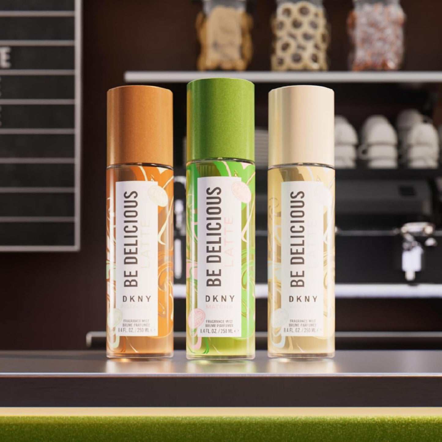 Be Delicious Latte Pistachio Fragrance Mist for Women - 8.4 Fl. Oz. | Refreshing Scent