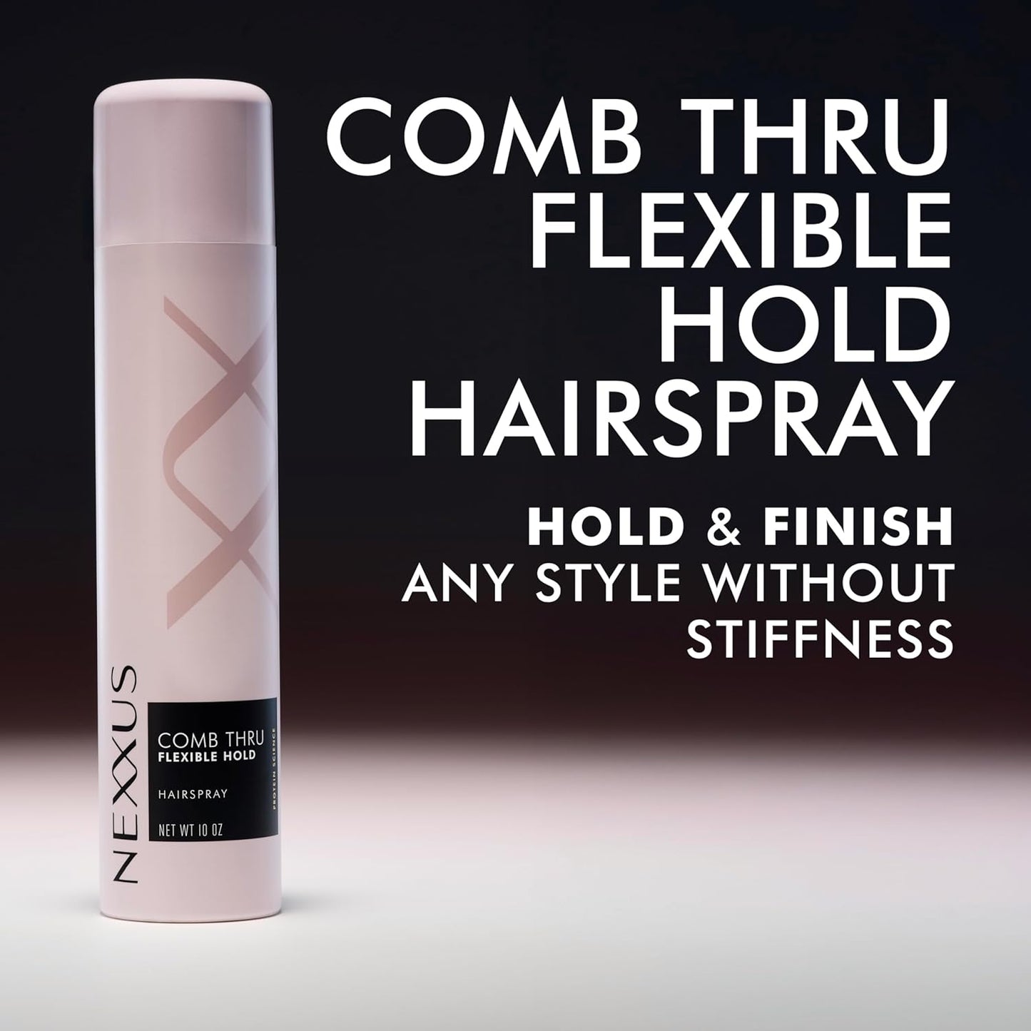 Nexxus Styling Spray - Flexible Hold Hairspray with STYLEPROTECT Technology | 10 oz