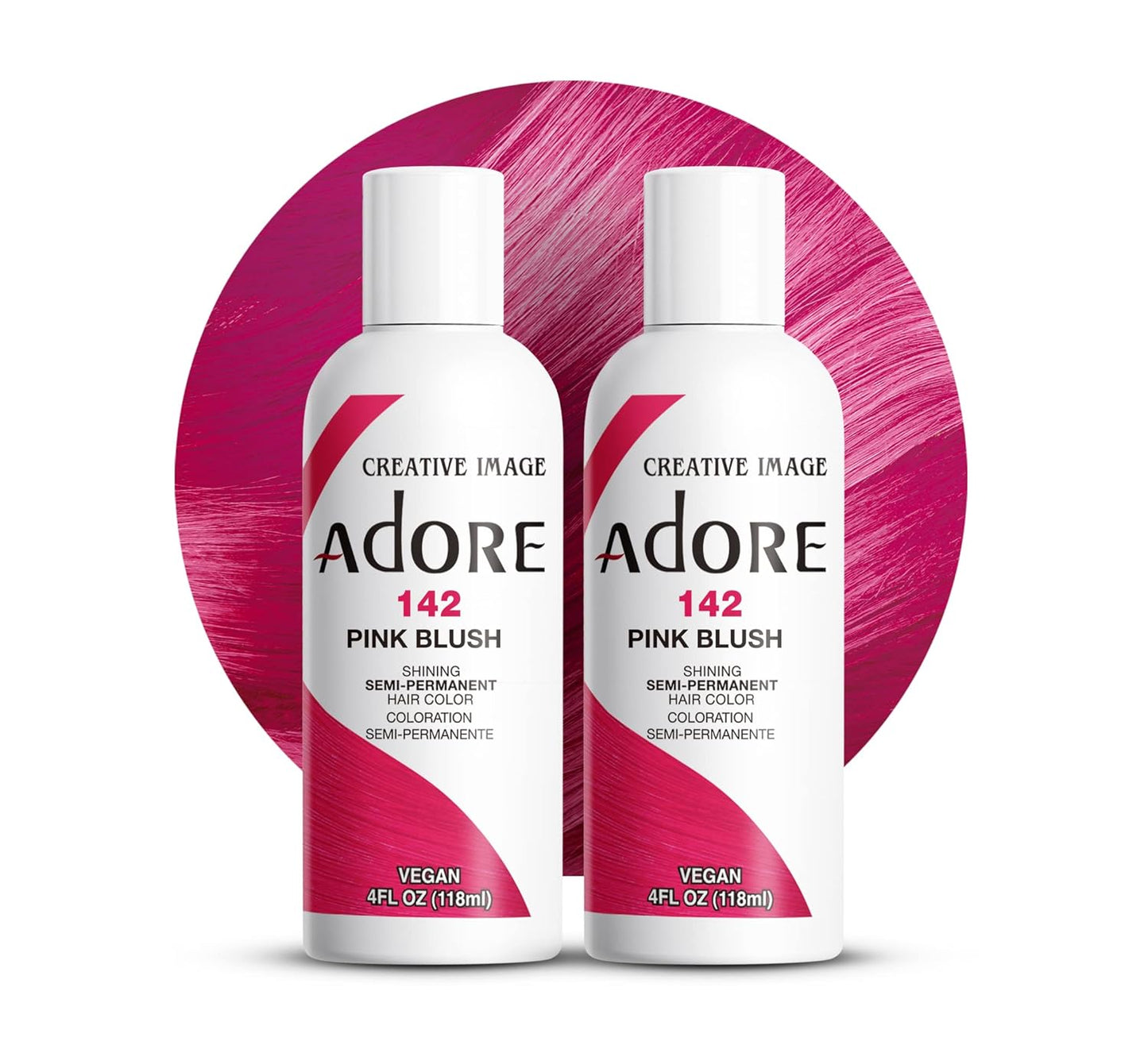 Adore Semi Permanent Hair Color - Mystic Grey | Vegan, Ammonia-Free Hair Dye | 4 Fl Oz
