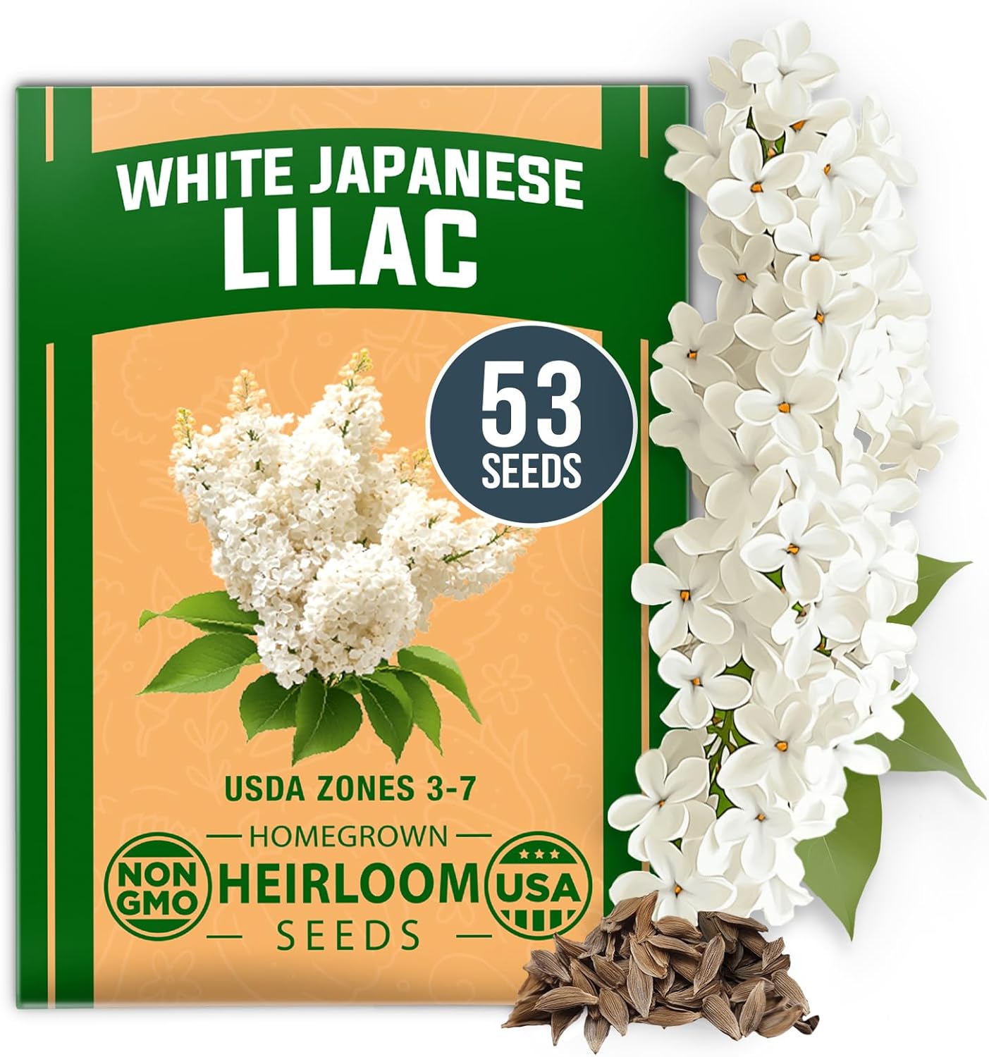 Zinnia Dahlia Seeds Pack - Non-GMO 524 Flower Seeds for Vibrant Pollinator Gardens | Easy-to-Grow Outdoor Blooms