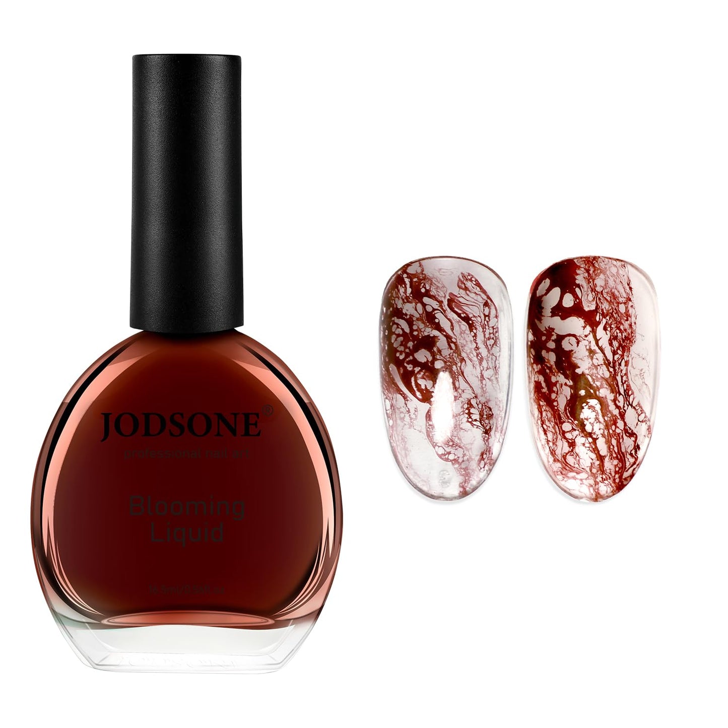 Ocean Wave Blooming Gel Nail Polish - 16.5ml Wave White Liquid for Stunning Nail Art | High Fluidity Texture