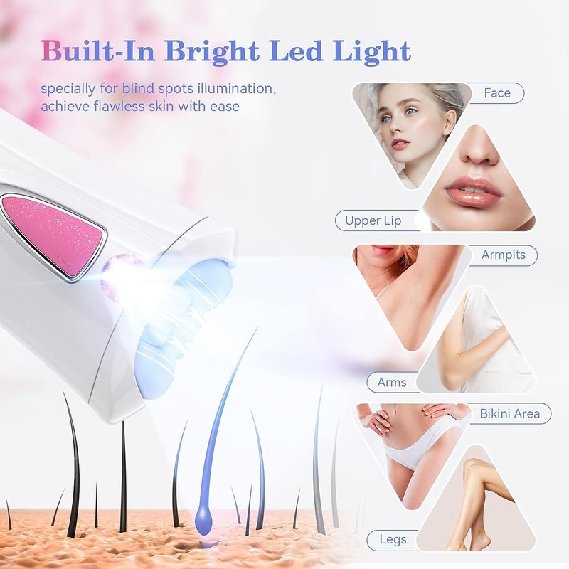 Facial Epilator Smooth Glide Epilator for Women Face Hair Remover Smooth Glide for Women Face Hair Removal Smooth Glide for Face Bikini Leg Arms