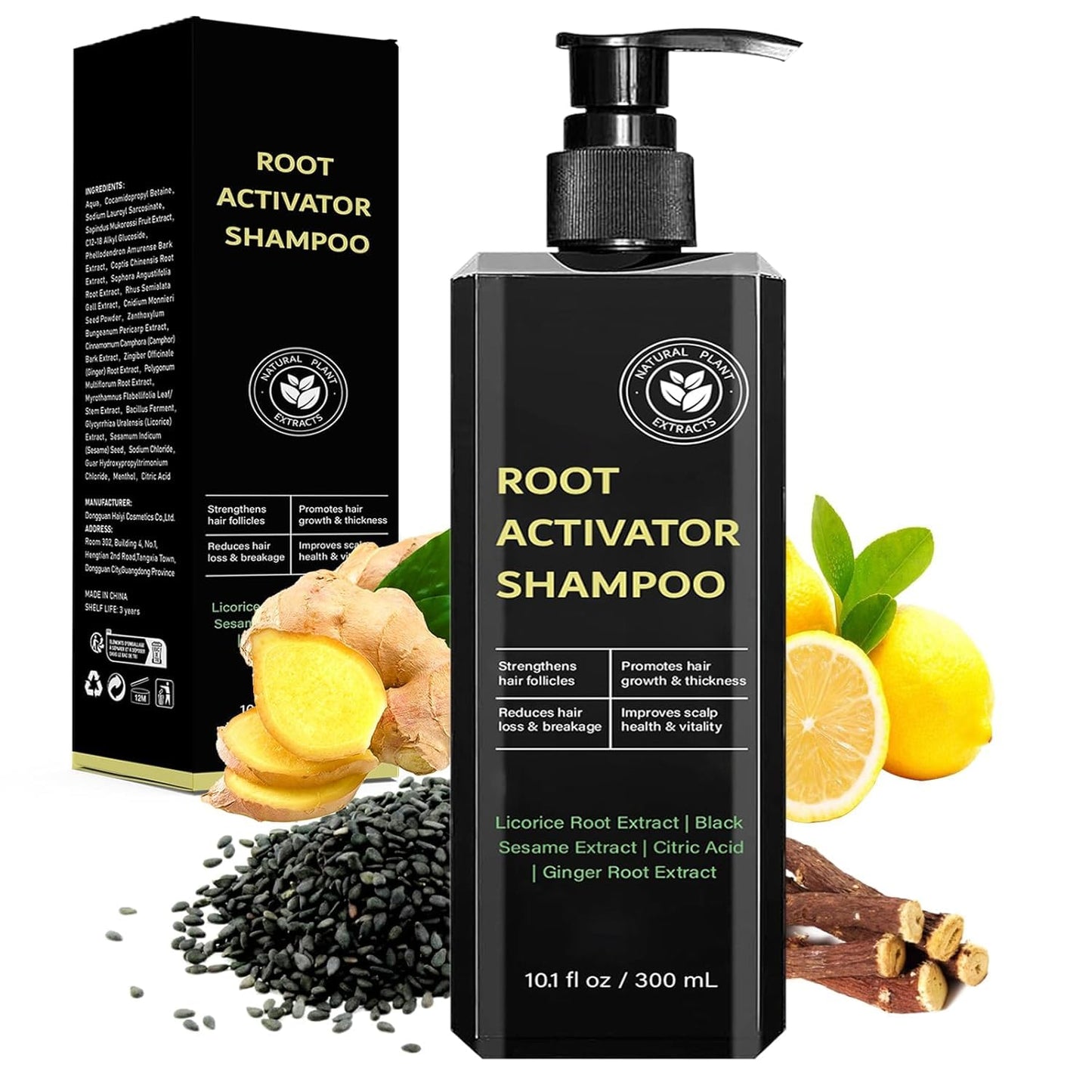 Spar𝓉𝒶𝓃ˢ Root Activator Shampoo– Anti Hair Loss Treatment | Reduces Shedding, With Natural Regrowth Formula | Thickening & Nourishing For All Hair| Reduce Shedding,Smooths Hair, 1PCS
