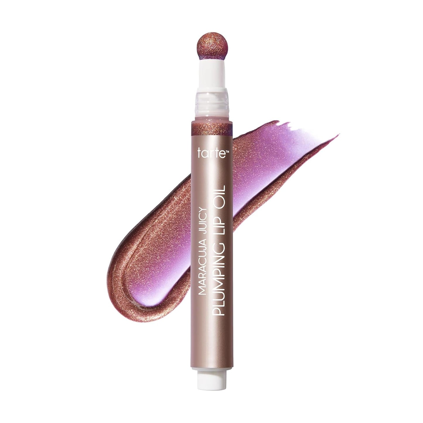 Tarte Maracuja Juicy Plumping Lip Oil - Hydrating Lip Plumper with Hyaluronic Acid & Vitamin E | Vegan & Cruelty-Free