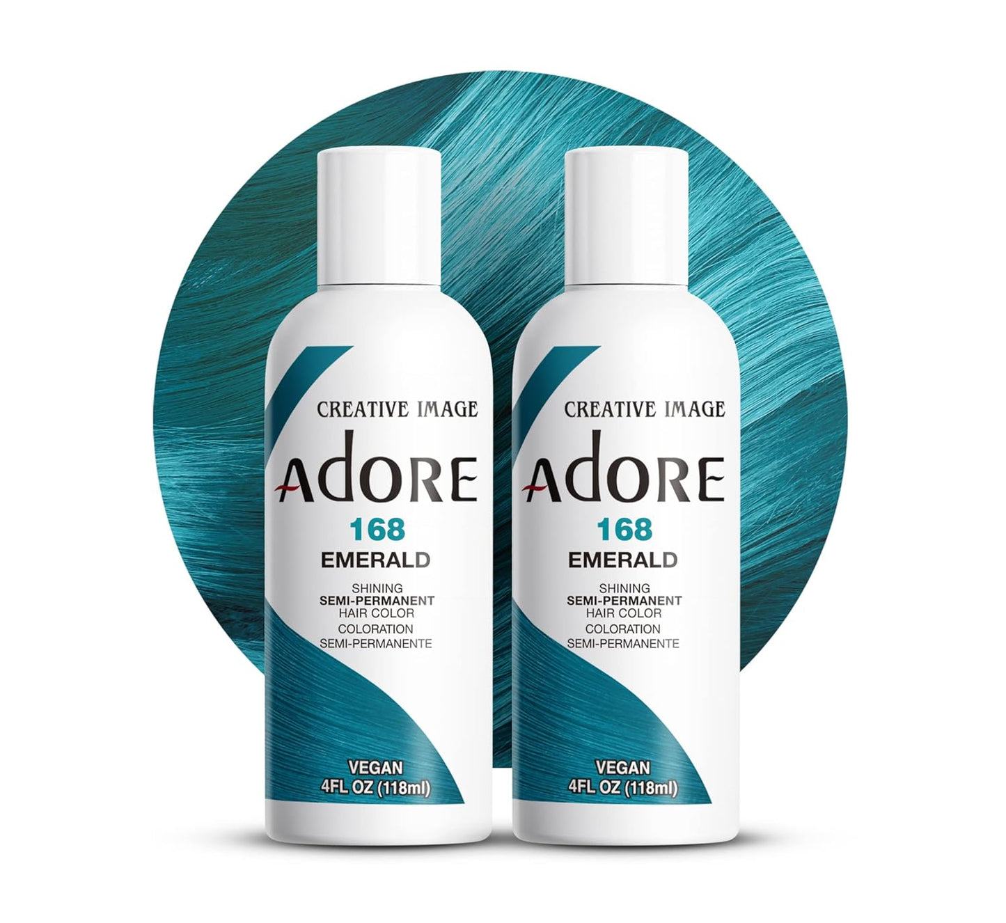 Adore Semi Permanent Hair Color - Mystic Grey | Vegan, Ammonia-Free Hair Dye | 4 Fl Oz